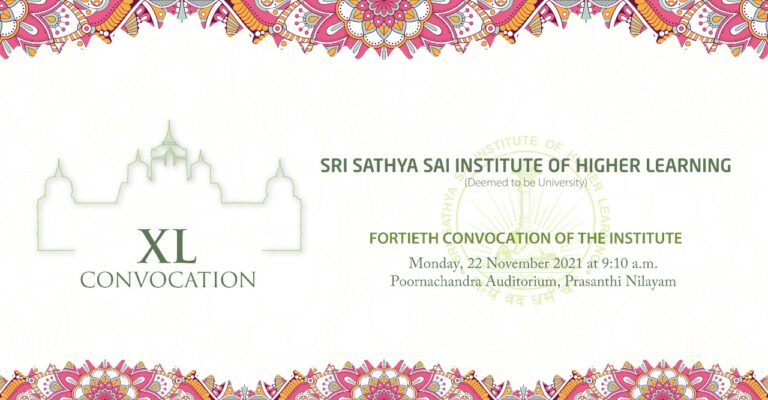 Events For November 2024 – Sri Sathya Sai Institute Of Higher Learning ...